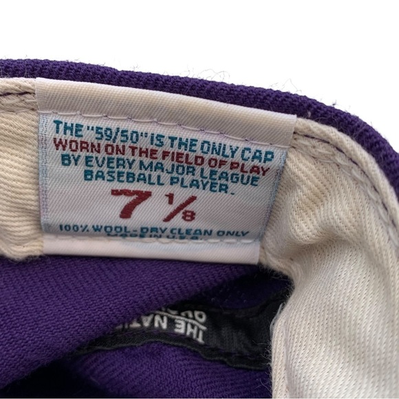 Minnesota Vikings New Era Fitted Hat 7 1/8 - Picture 6 of 9